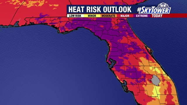 How hot will the Tampa Bay area get this week after record-breaking Sunday?