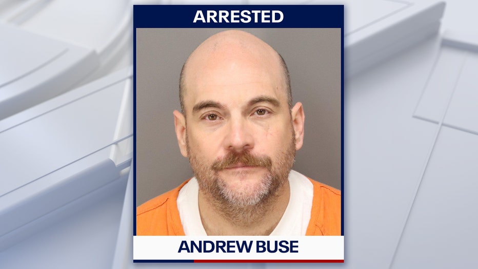 Mugshot of Andrew Buse. Courtesy: Pinellas County Jail.