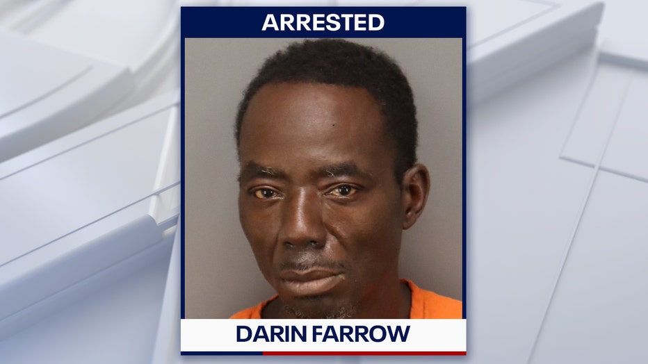 Mugshot of Darin Farrow. Courtesy: St. Petersburg Police Department.