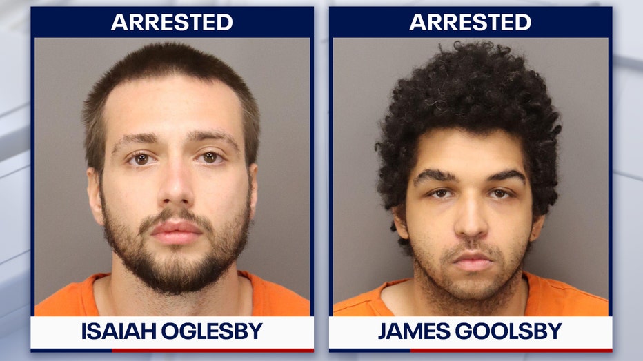 Mugshots of Isaiah Oglesby and James Goolsby. Courtesy: Pinellas County Jail.