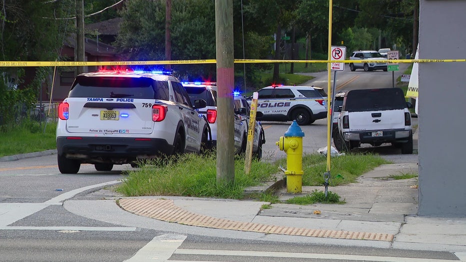 A man was found shot Wednesday morning in the area of Nebraska Ave. and Bird St., according to Tampa police.