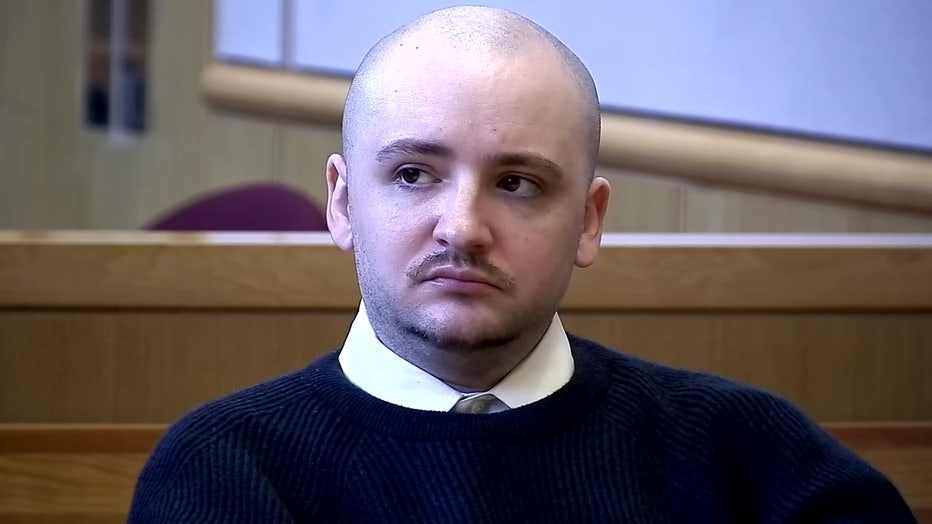 Pictured: Shelby Nealy in court during his sentencing trial.