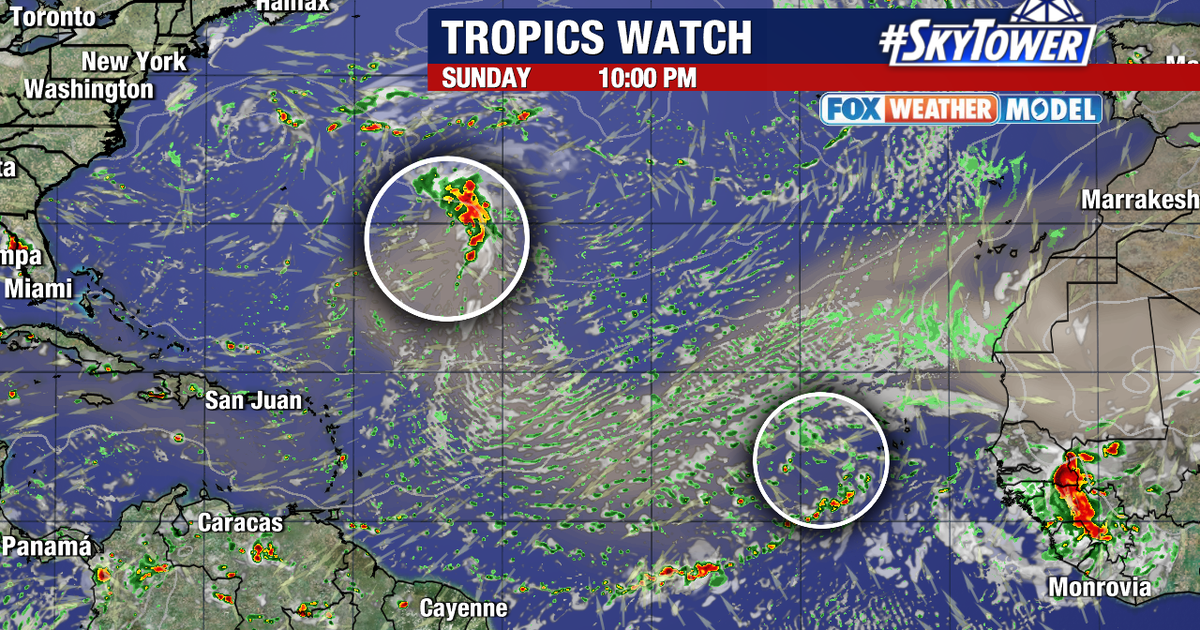 Tropics are waking up with several areas of possible development