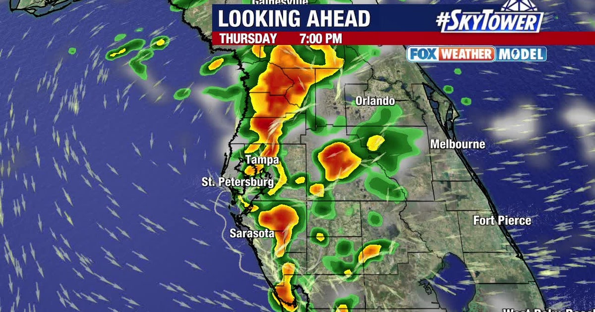 Rain chances increasing for Tampa Bay area as tropical moisture moves ...