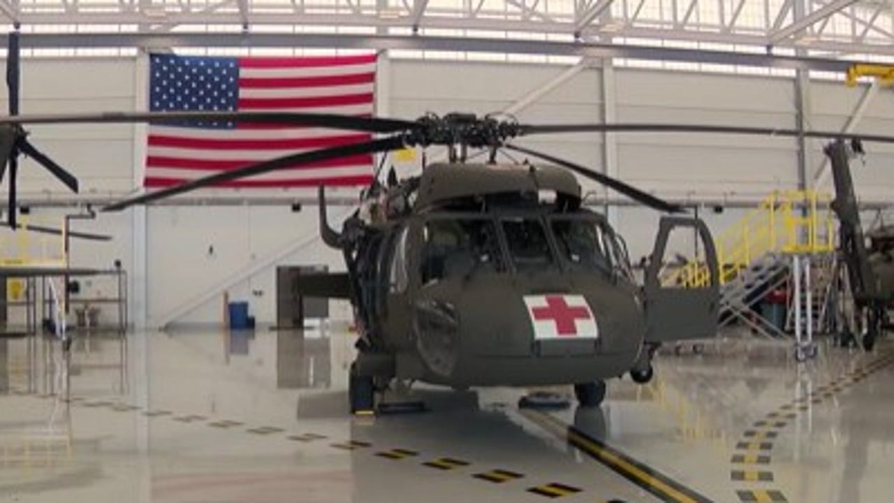 Final formation flight bids farewell to favorite military medevac