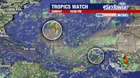 Tropics are waking up with several areas of possible development