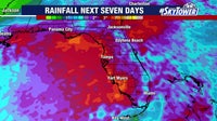 How much rain will the Tampa Bay area get this weekend? Here's a look