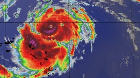 Erin develops into a Category 5 hurricane