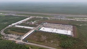 Group protests in name of man housed at Alligator Alcatraz