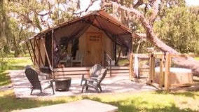 Get outdoors with this Peace River glamping getaway