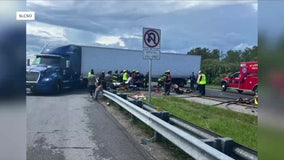 Semi-truck driver arrested after illegal U-turn kills 3 people on Florida Turnpike: FLHSMV