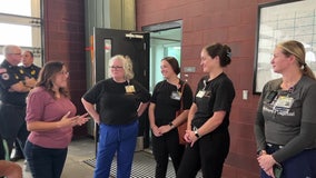 St. Pete woman reunites with first responders who saved her life