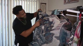 Bay Area artist meshes painting, computer programming to create wearable art