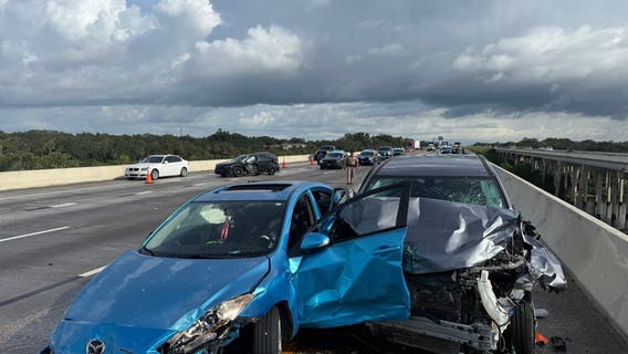 I-75 south reopens after Spring Hill man knocked off bridge over the Alafia River: FHP