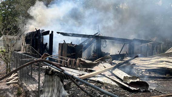 Fire destroys Brooksville home, investigation underway: HCFR