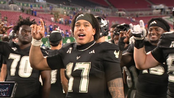 USF quarterback Byrum Brown dazzles with arm and legs in return to football