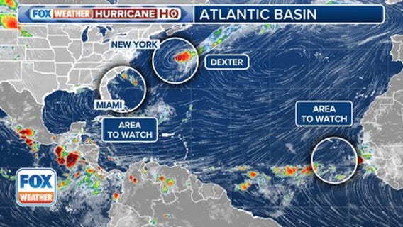 Tropical depression could form off Southeast coast, central Atlantic later this week