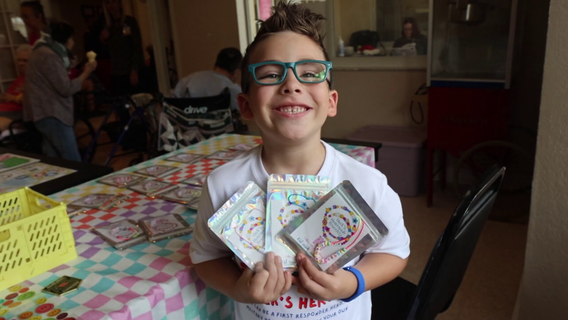 6-year-old spreads joy with homemade bracelets