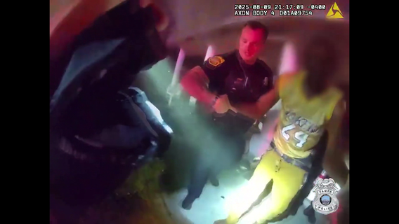 Man rescued from burning home in Tampa