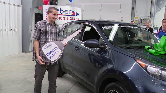 Bay Area man gets life-changing gift of a brand new car