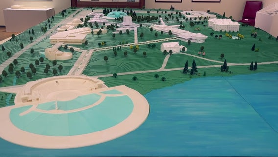 Exhibit explores how Florida Southern College may look if Frank Lloyd Wright finished designing its buildings