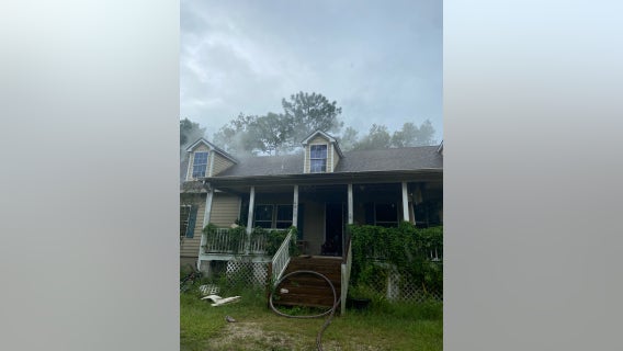 Lightning strike sparks Crystal River house fire: CCFR