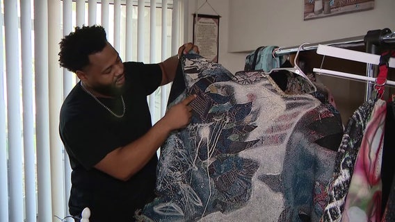 Bay Area artist meshes painting, computer programming to create wearable art