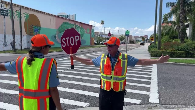 Clearwater cross guards preparing ahead of first day of school
