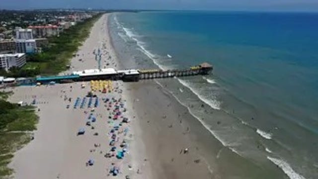 Florida beaches claim 9 of top 10 spots for most shark attacks in America, new study shows