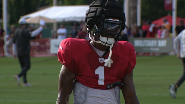 Bucs running back Rachaad White loses weight to add quickness in camp