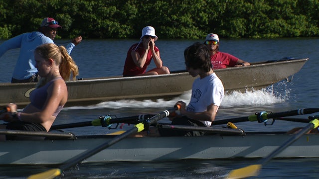 Plant High School rowing appreciates guidance from Olympian Jenny Casson this summer