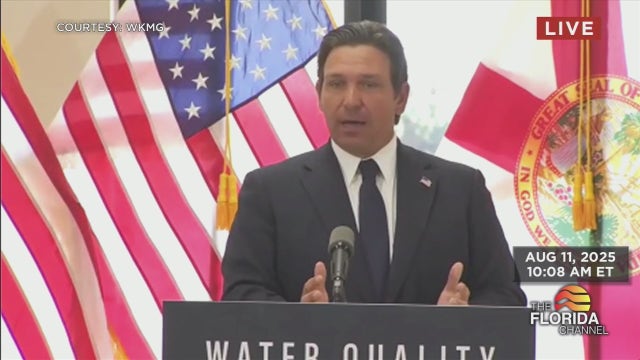 DeSantis touts completion of water-improvement project that reversed damage done by man-made canal