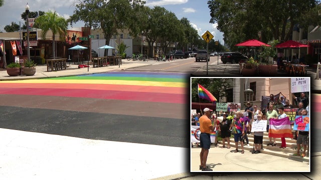 Future of two St. Pete street murals uncertain as leaders respond to new state, federal mandates