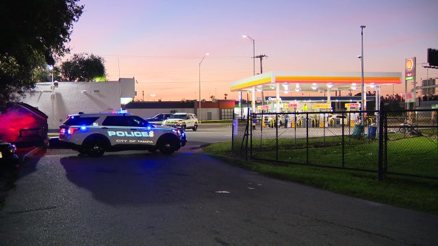 Shooting at Tampa gas station sends man to hospital
