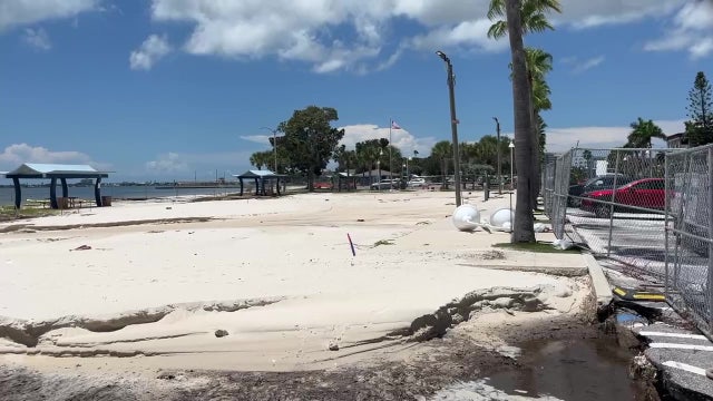 Sunday’s storm undoes Hurricane Milton repairs made in Gulfport less than a month ago