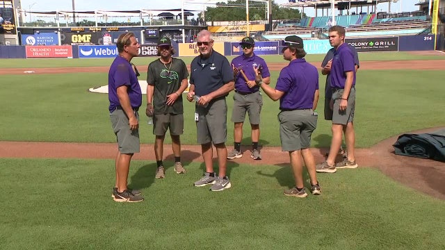 Rays grounds crew adjusts to work outside instead of indoors at Tropicana Field