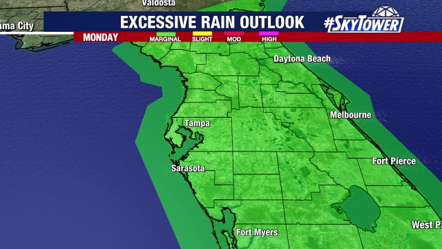 How much rain will the Tampa Bay area get this Labor Day weekend? Here's a look
