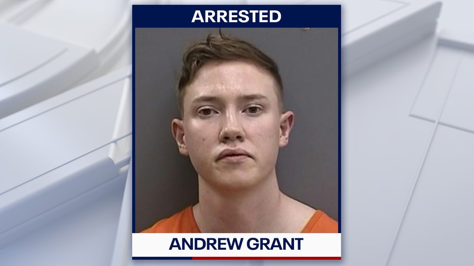 Mugshot of Andrew Grant. Courtesy: Hillsborough County Jail.