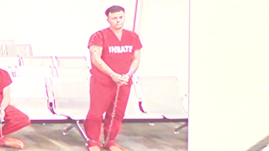 Pictured: Arnaldo Cintron in court.