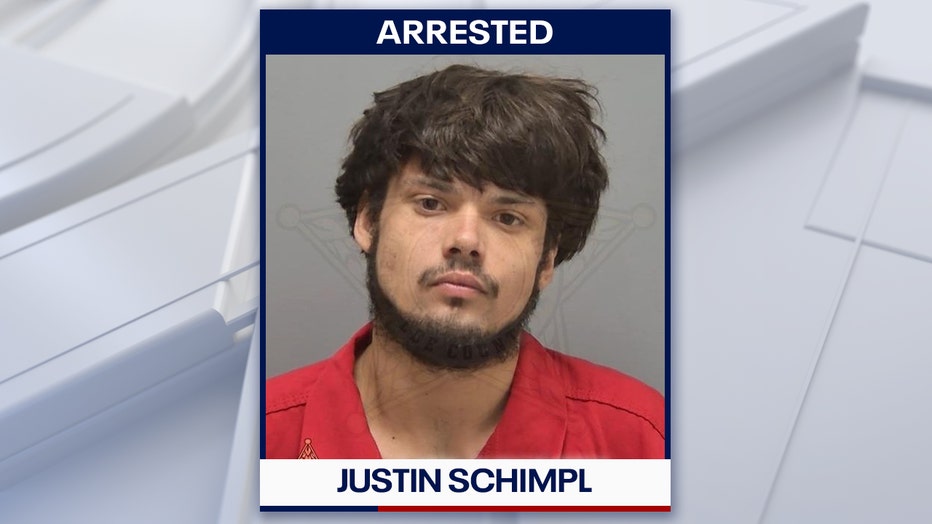 Mugshot of Justin Schimpl. Courtesy: Cape Coral Police Department.