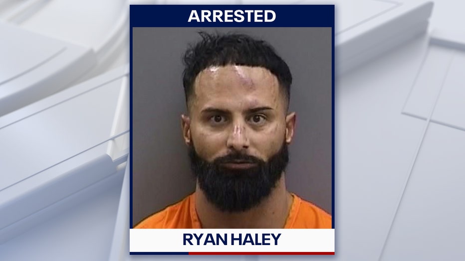 Mugshot of Ryan Haley. Courtesy: Tampa Police Department.