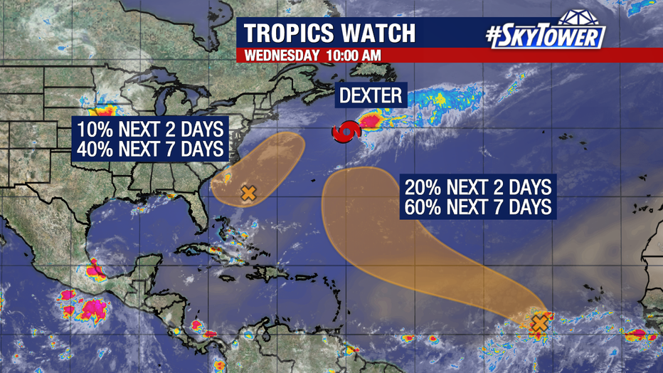 Tropics are waking up with several areas of possible development