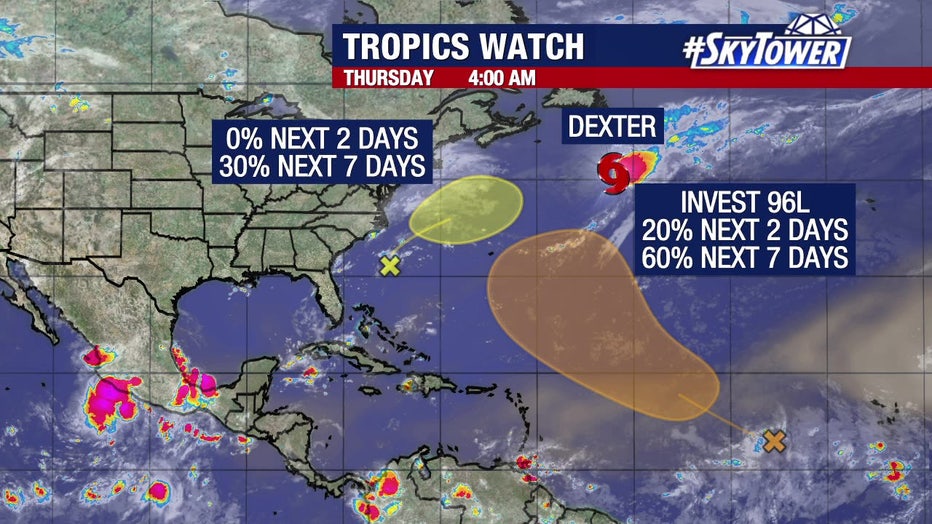 Tropical activity is picking up, but there's no imminent threat to the U.S.