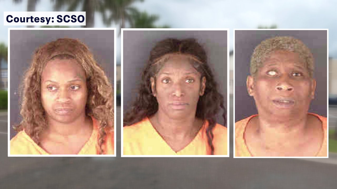 3 women, juvenile caught stealing hundreds of dollars worth of merchandise from North Port shopping center 3 women, juvenile caught stealing hundreds of dollars worth of merchandise from North Port shopping center