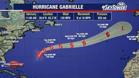 Gabrielle strengthens into major hurricane, NHC watching 2 more tropical waves over Atlantic