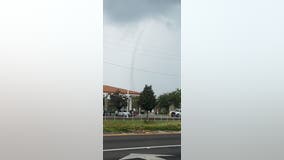 Landspout spotted over Pinellas Park Thursday afternoon