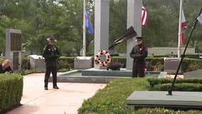 Remembering 9/11: Retired New York officers, firefighters join Governor DeSantis for Palm Harbor ceremony