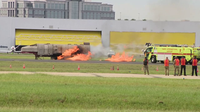 Firefighters test their skills during mass-casualty exercise at TPA