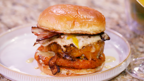 Dinner DeeAs Brunch Recipe: Chef Jeff’s Brunch Burger