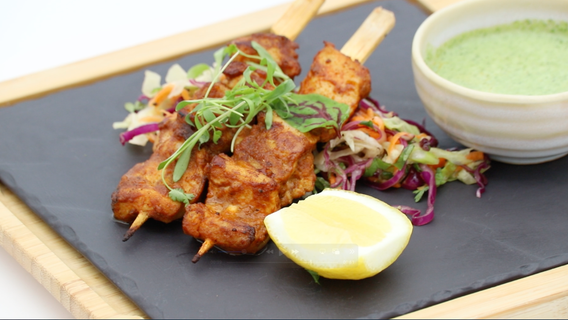 Dinner DeeAs recipe: Chicken Tikka Skewers